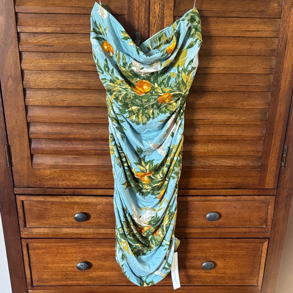 Reformation Strapless Dress